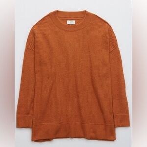 Aerie CozyUp Ribbed Sweater